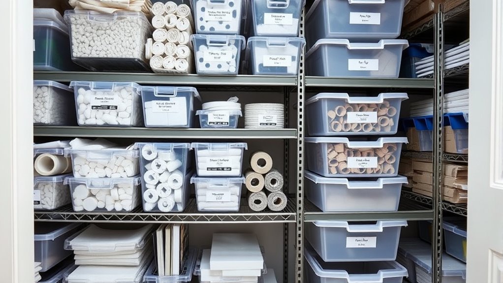 proper storage and maintenance