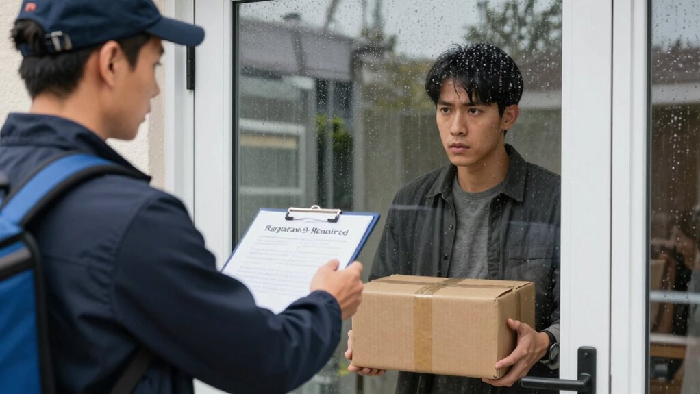 pros and cons of signature delivery