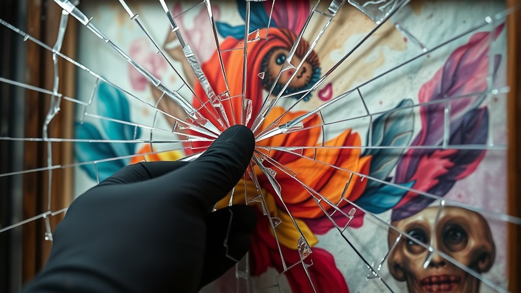 protect artwork during repairs