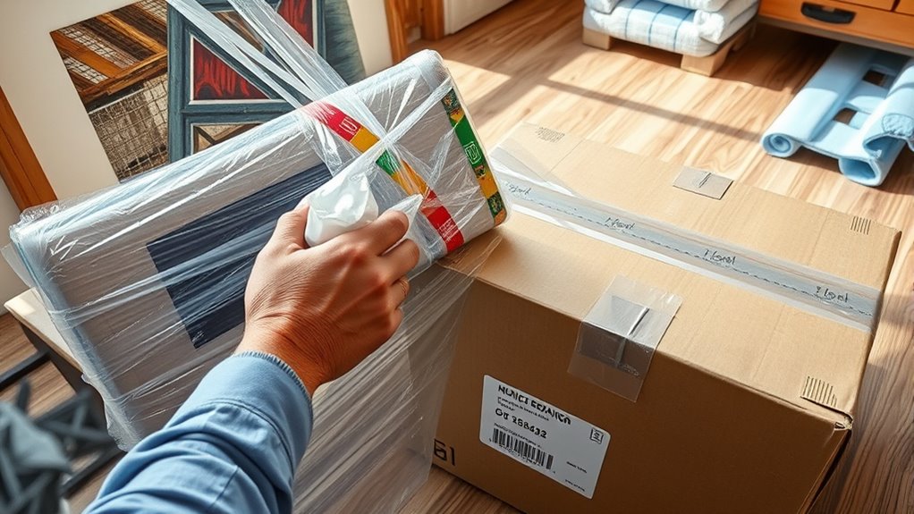 protect fragile art during transport