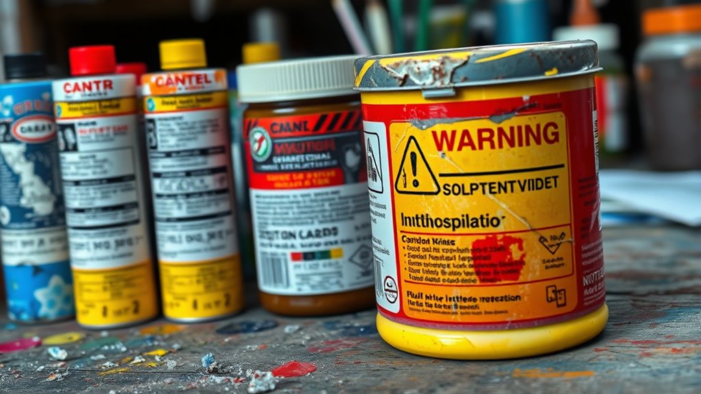 read labels and safety data