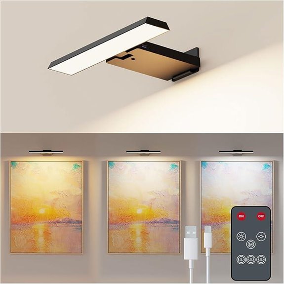 Koopala Rechargeable LED Picture Lights with Dimming