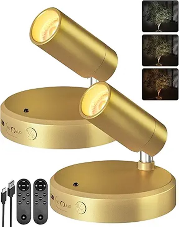 EZVALO Rechargeable LED Spotlight Indoor (2-Pack)