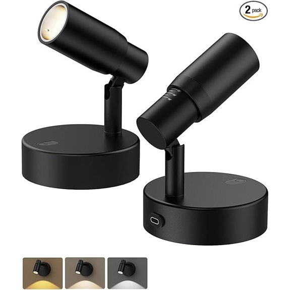 PESUTEN Rechargeable Indoor Spot Light with Remote