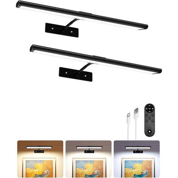 EZVALO Rechargeable Wall Picture Light (2 Pack)