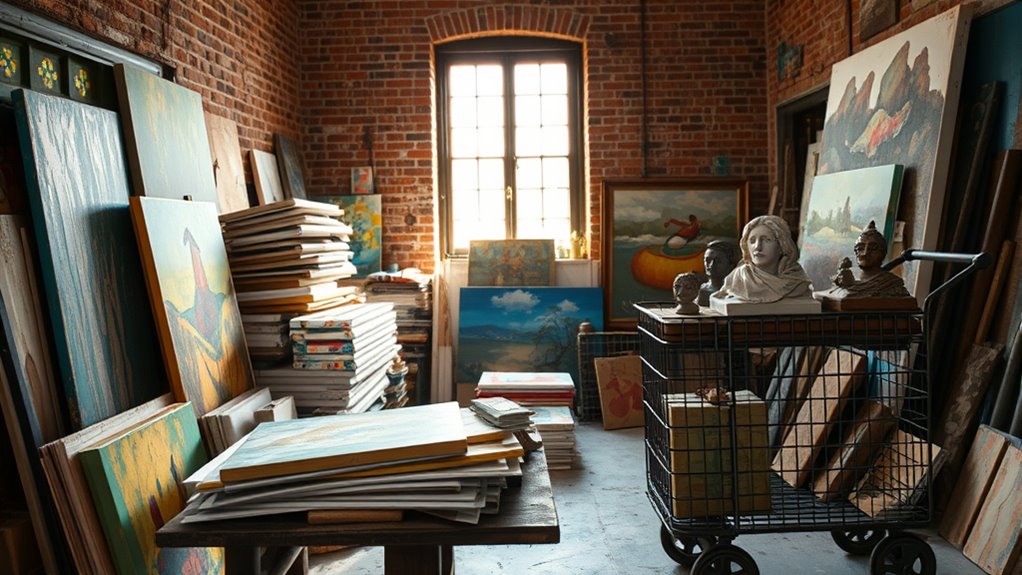 responsible art disposal and donation