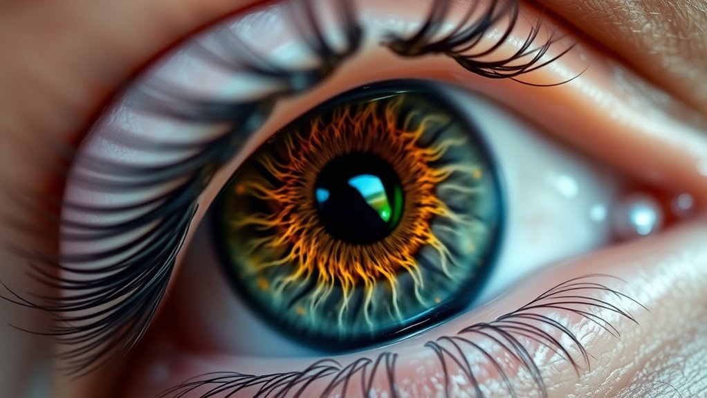 rhythmic coordinated eye movements