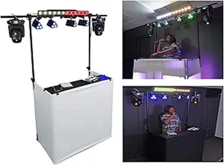 rockville dj truss setup