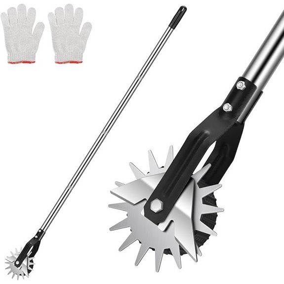 BlumWay 67 Rotary Edge Trimmer with Steel Handle