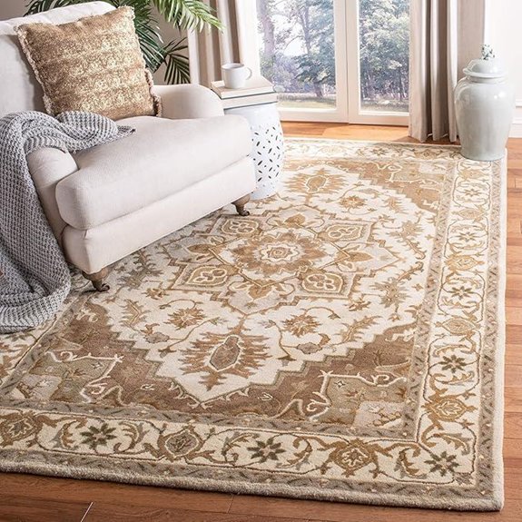 Safavieh 8x10 Royalty Wool Area Rug