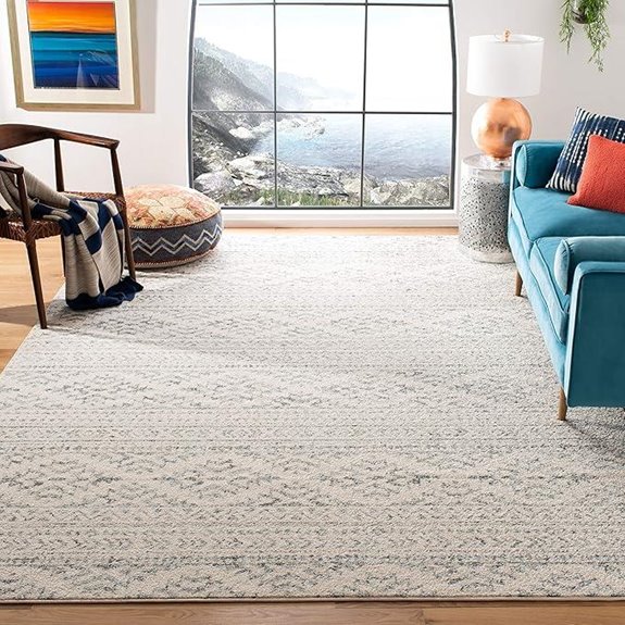 Safavieh Tulum 8x10 Area Rug Ivory & Grey