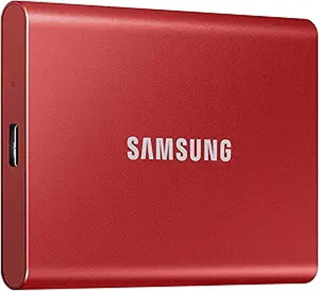 Samsung T7 500GB Portable SSD External Drive