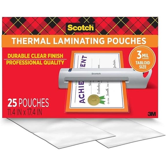 Scotch Legal Size Laminating Pouches 25-Pack
