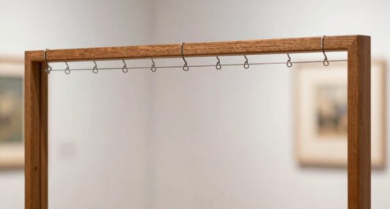 secure art with proper hanging