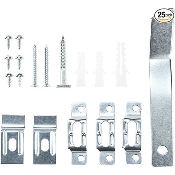 QWORK Frame Lock Security Hanging Kit (25 Pack)