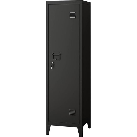 MIOCASA Lockable Metal Office Storage Cabinet
