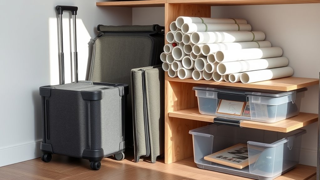 secure organized art transportation