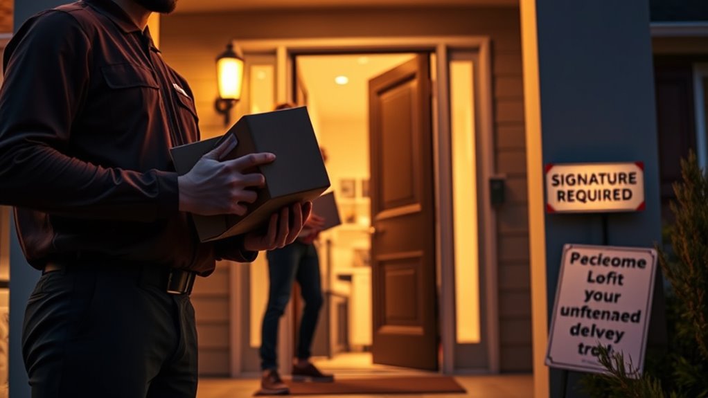 secure signature delivery confirmation