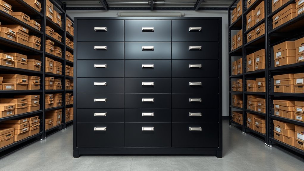secure spacious storage options