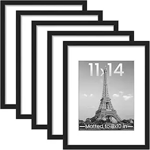 Upsimples 11x14 Picture Frame Set of 5