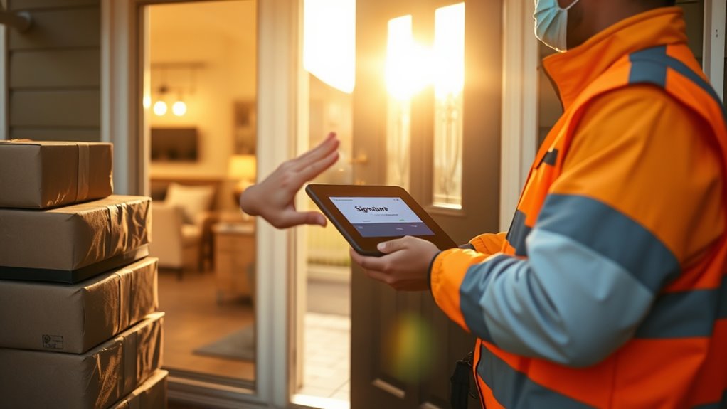 signature delays during delivery