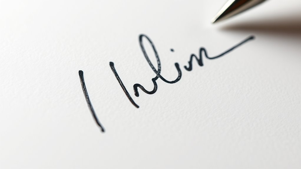 signature reveals personality traits