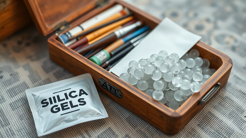 silica gel moisture absorption