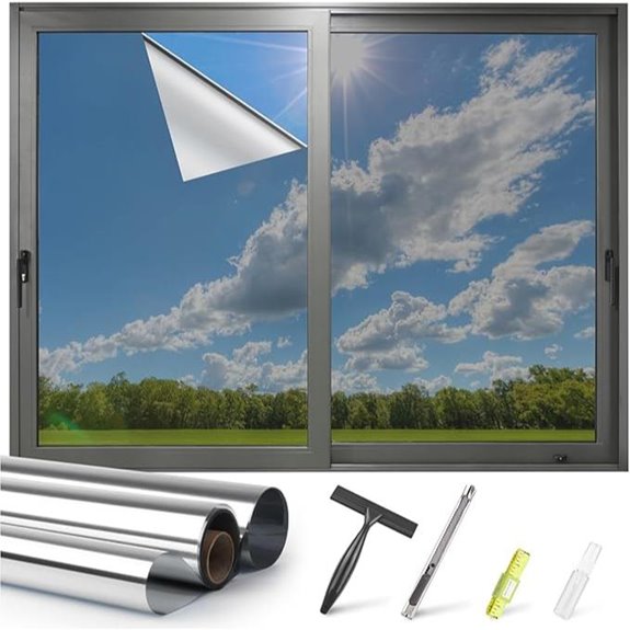 Kromapolis One Way Window Privacy Film (Silver)