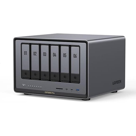 UGREEN 6-Bay Desktop NAS with Intel i5 8GB RAM