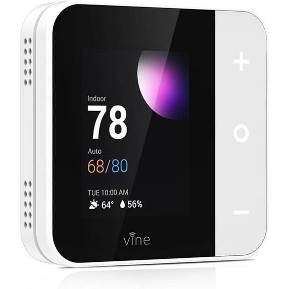 Vine WiFi Touchscreen Smart Thermostat with Alexa Compatibility