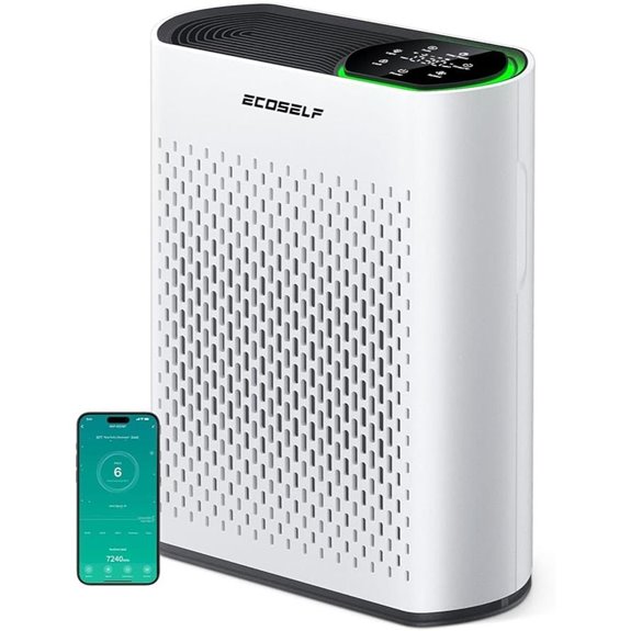 Smart WiFi Air Purifier for Large Rooms