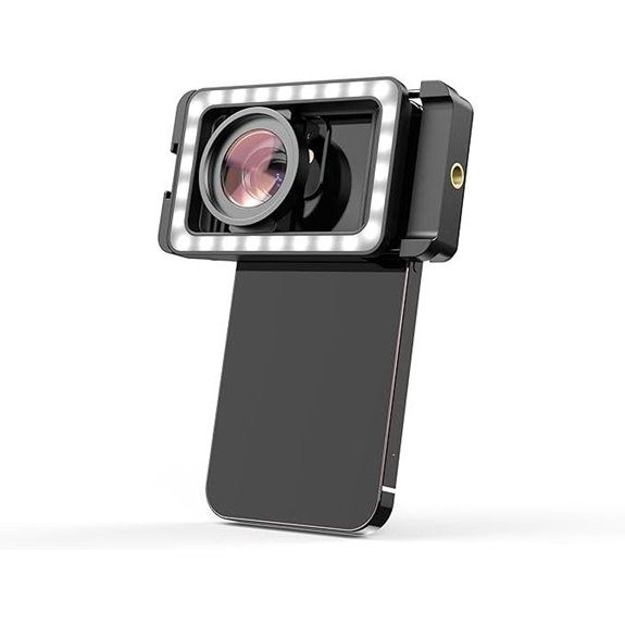 APEXEL 15X Macro Lens for Smartphone with LED