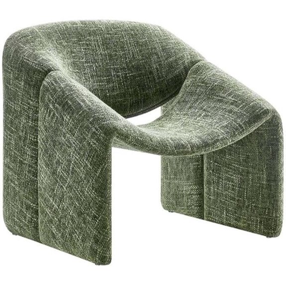 Modway Vivi Chenille Accent Armchair for Living Room