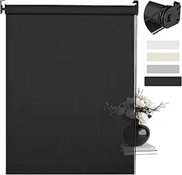 Boolegon Light Filtering Solar Shades for Windows