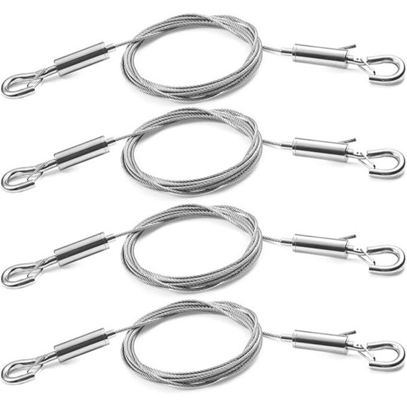 Heavy Duty Stainless Steel Picture Hanging Wire Kit