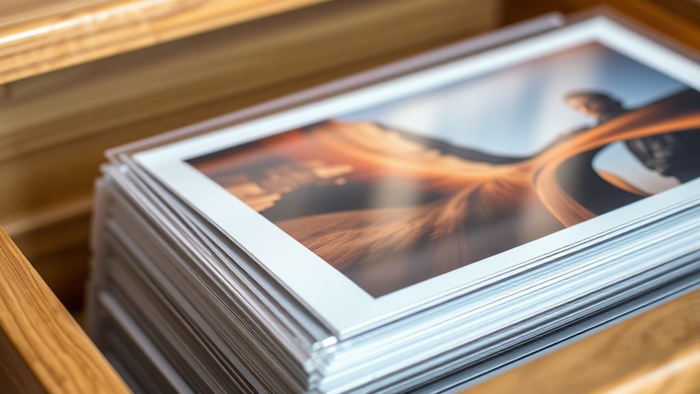 store prints flat safely