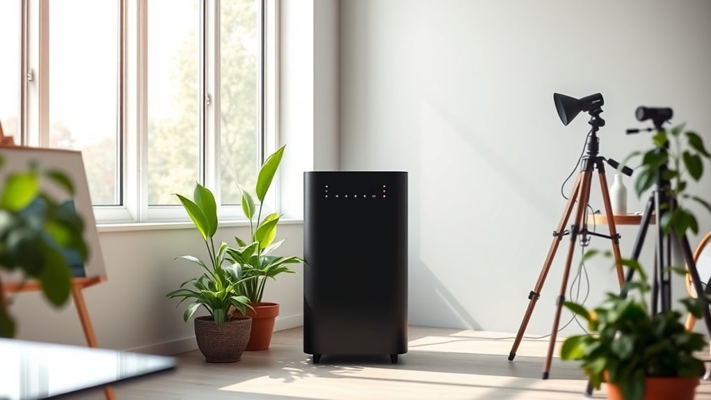 studio air purifier considerations