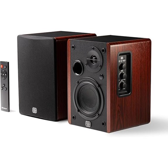 studio quality powered speakers