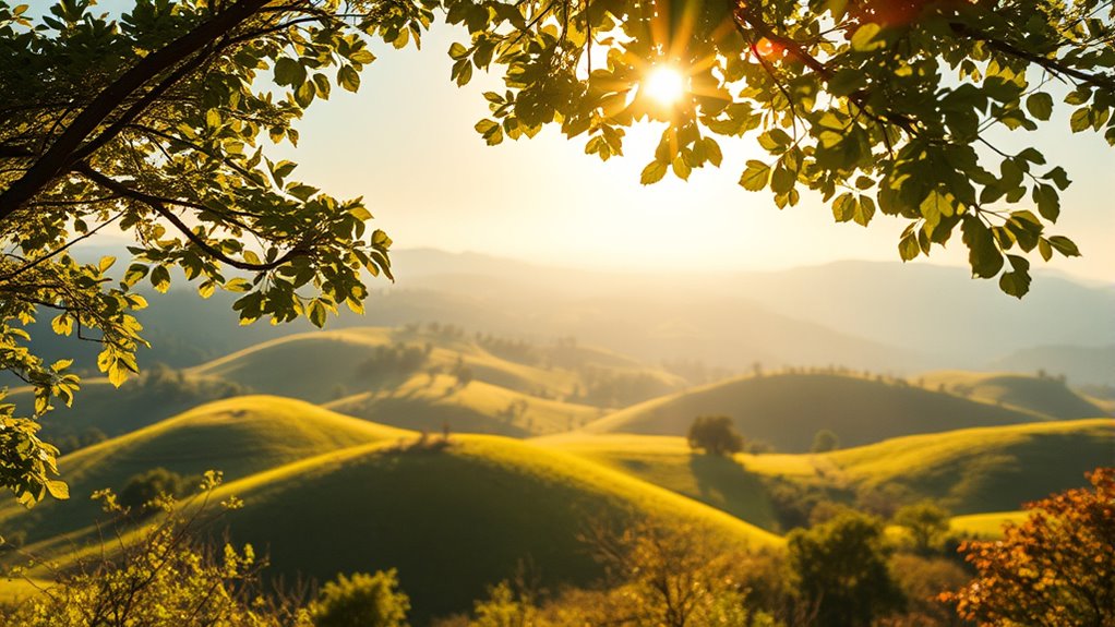 sunlight shape colors