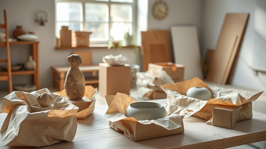 sustainable art packaging solutions