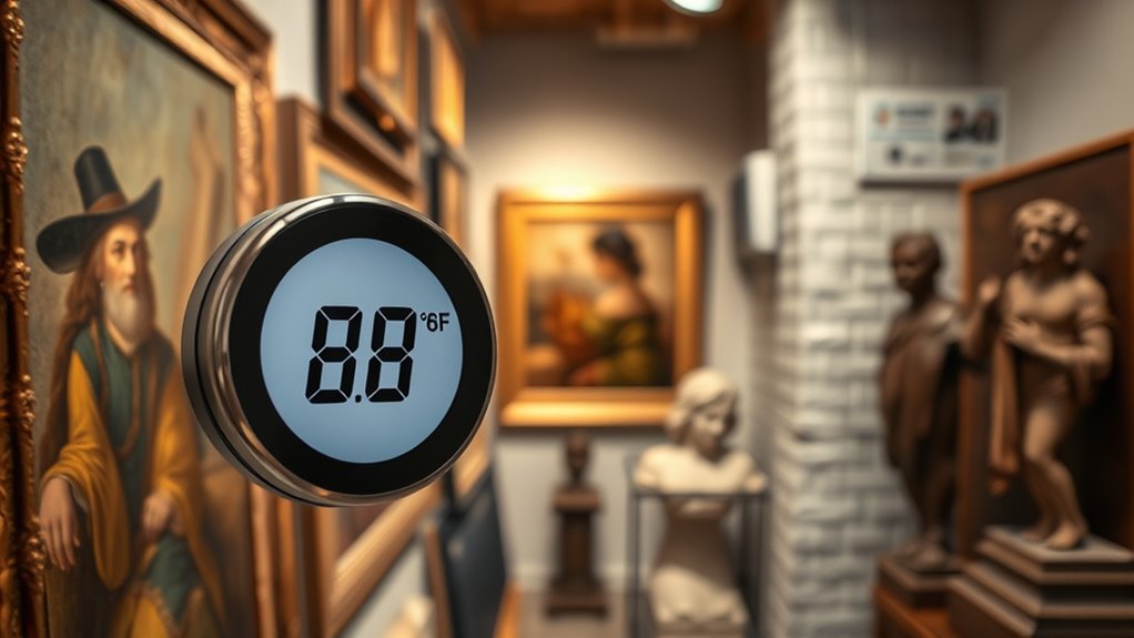 temperature fluctuations damage artwork