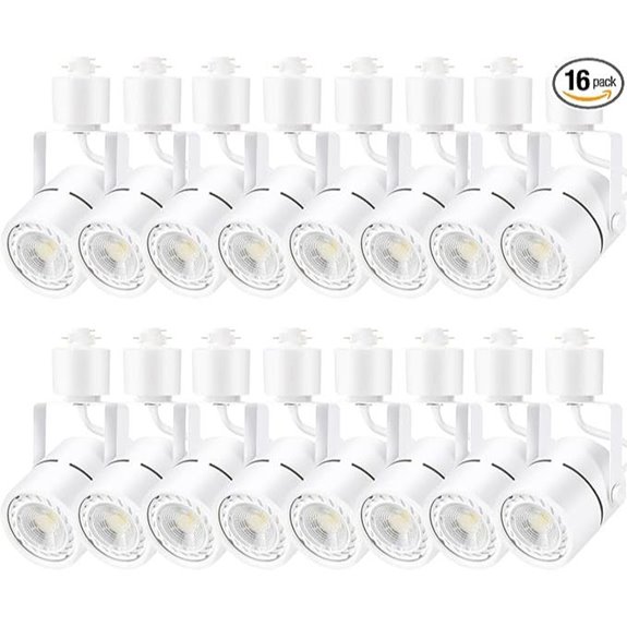 LED Track Lighting Heads 10W 16 Pack