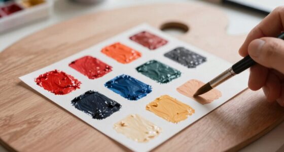 test colors before painting