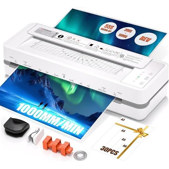13 Commercial Laminator Machine with 30 Sheets