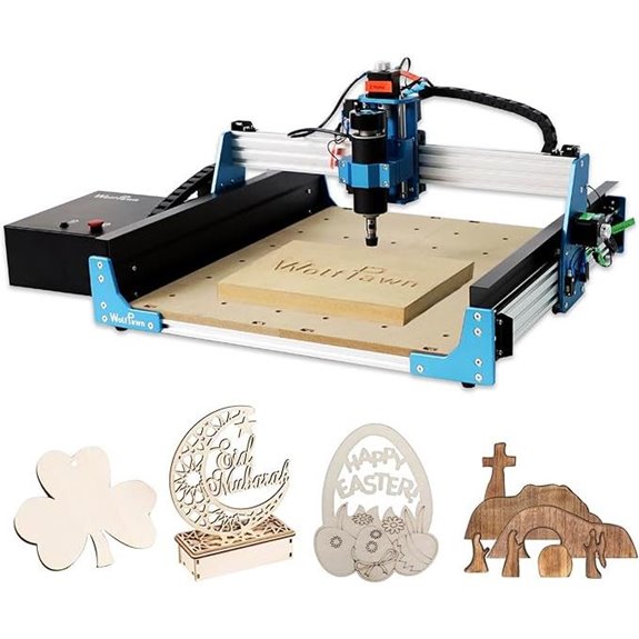 CNC Router Machine 3-Axis All-Metal 15.75x15.75