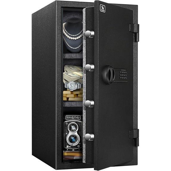 TigerKing Fireproof Safe with Digital Lock