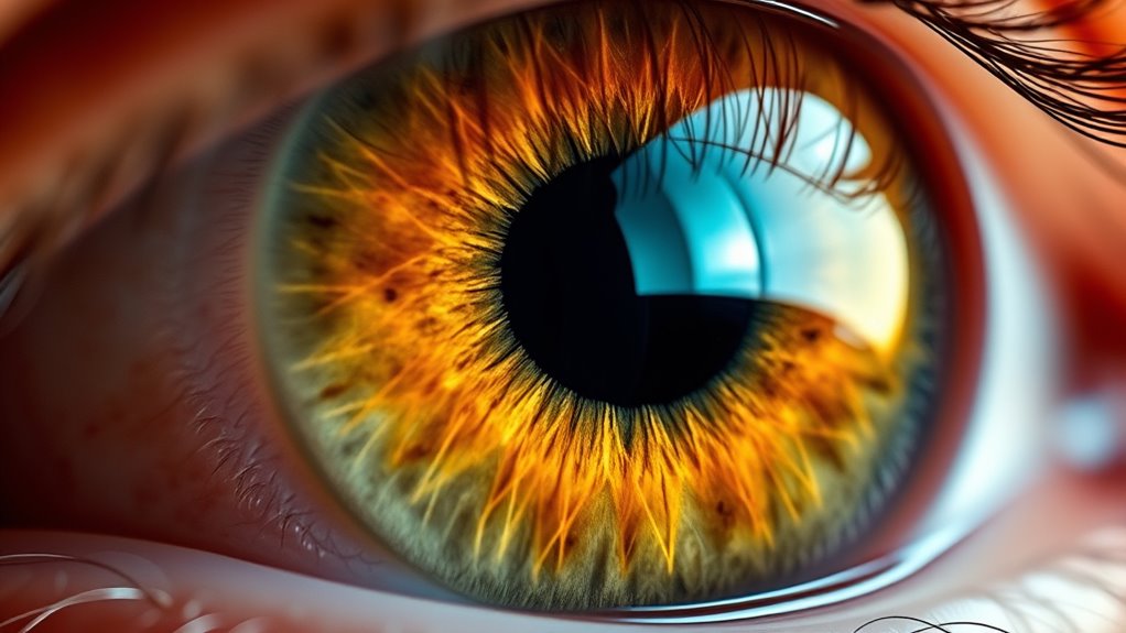 tiny eye movements maintain clarity