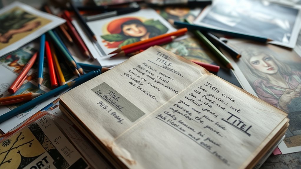 title selection reflects emotional symbolic cultural and sensory considerations