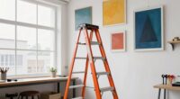 top art hanging ladders