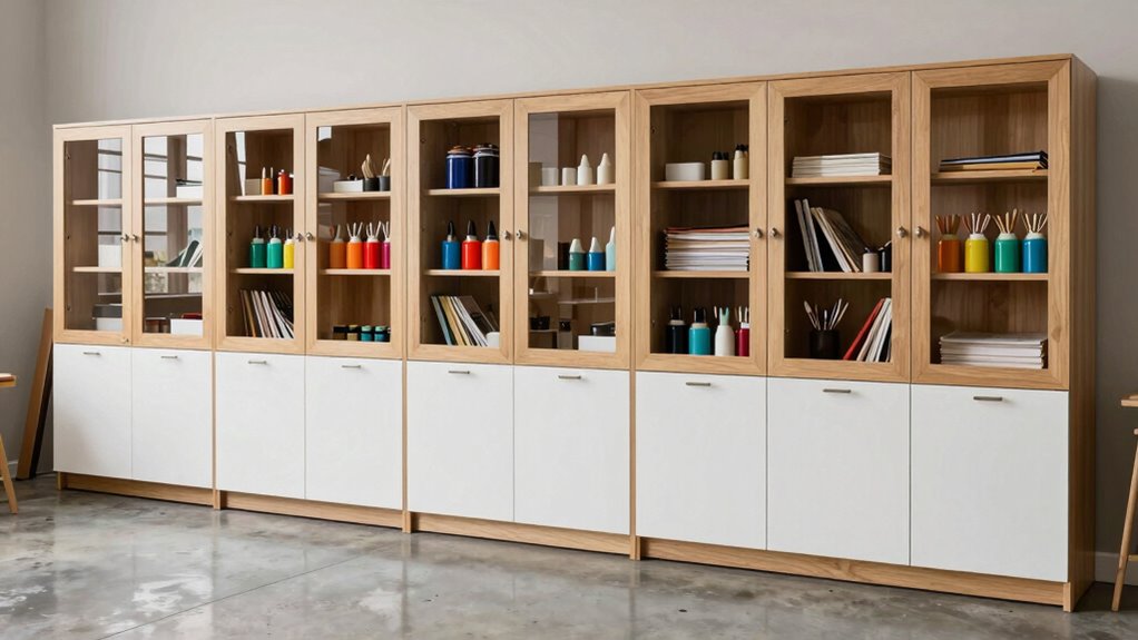 top art storage cabinets